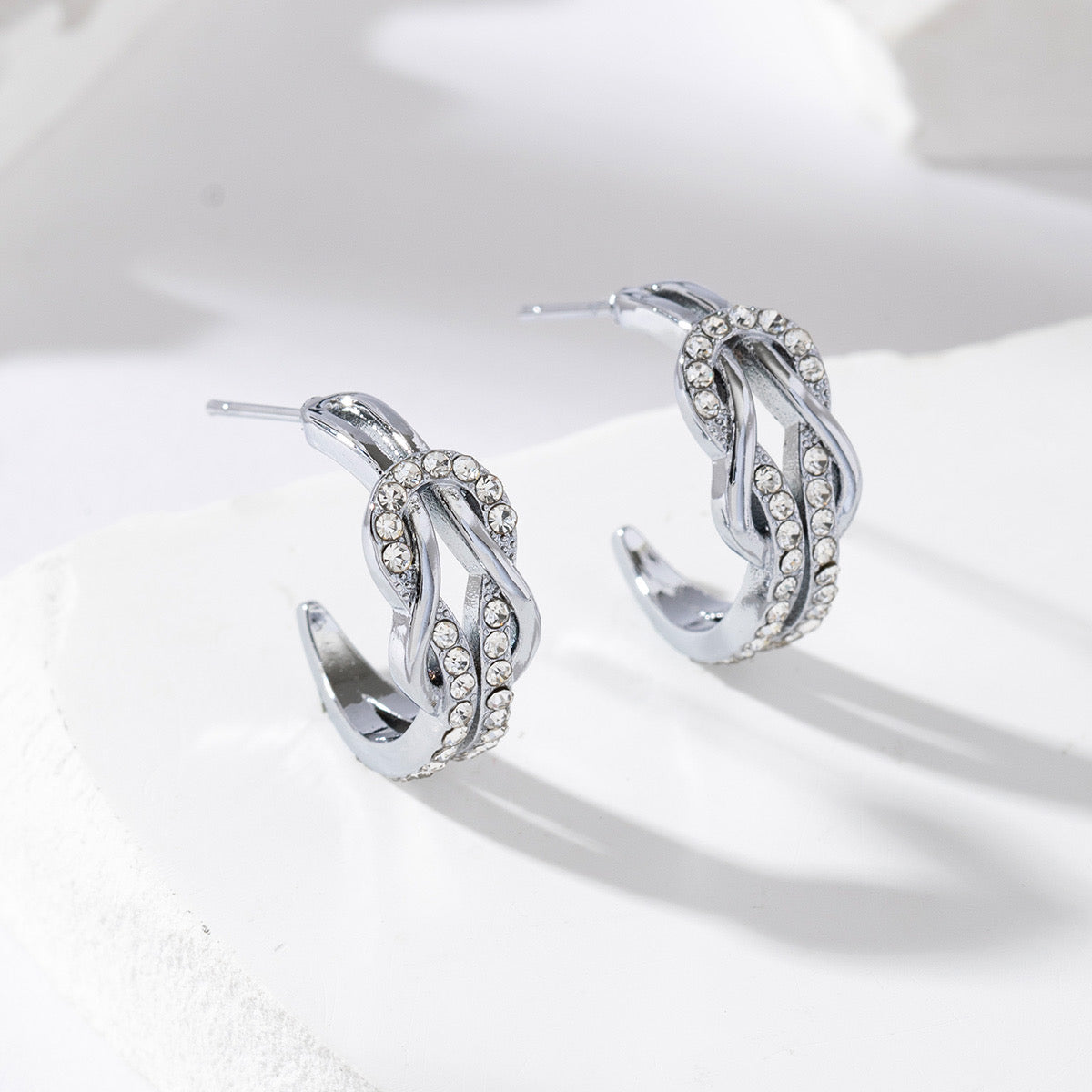 Boucles d’oreilles créoles Leyla