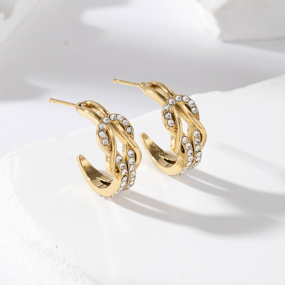 Boucles d’oreilles créoles Leyla