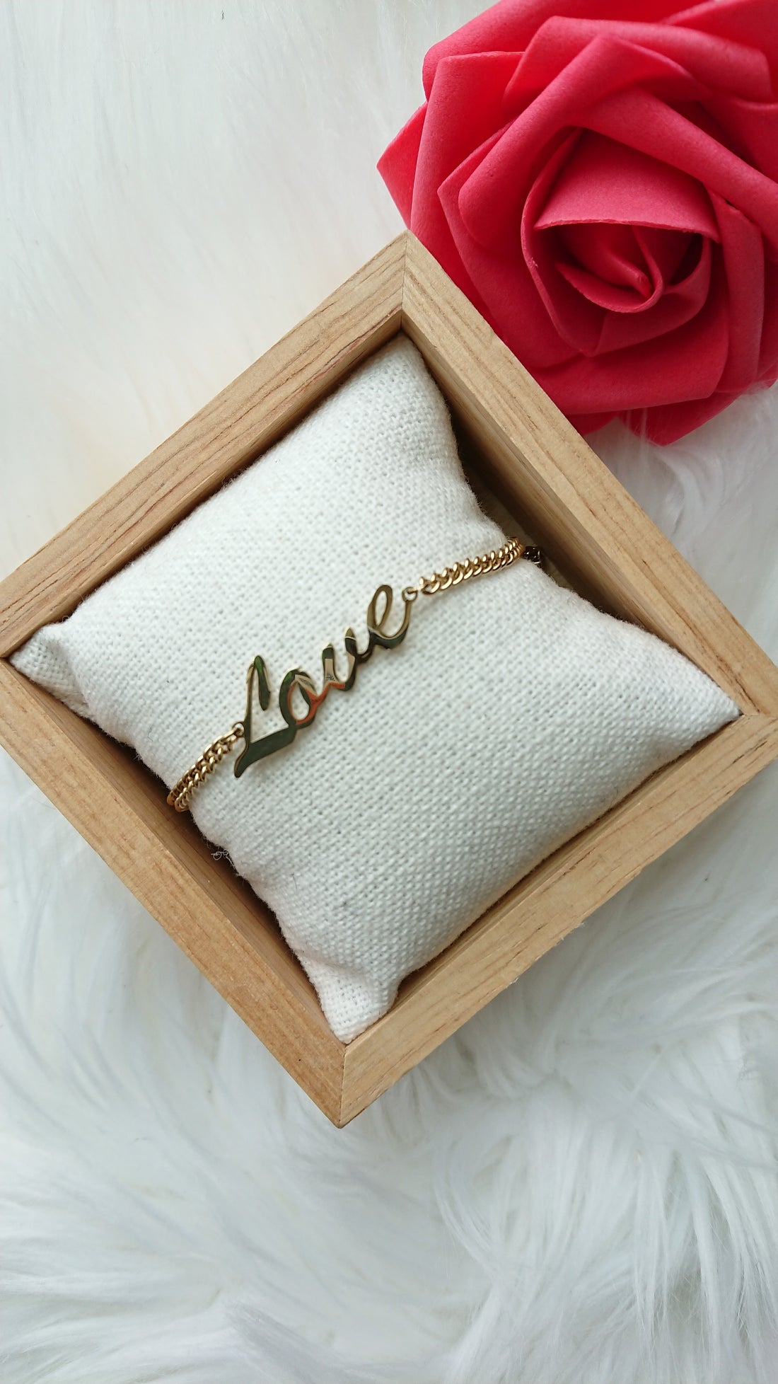 Chaine de cheville "Love"